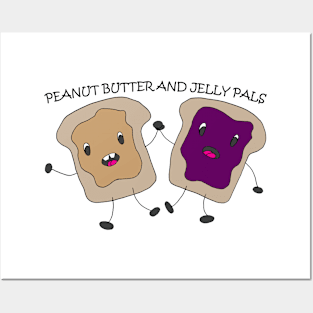 Peanut Butter And Jelly Pals Posters and Art